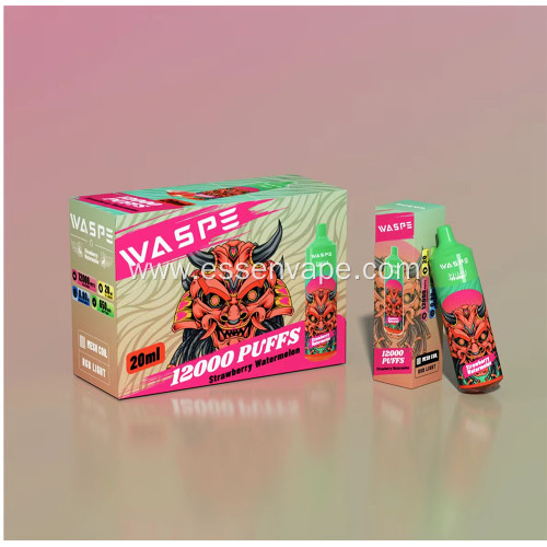 Good Review Waspe 12000 Strawberry Watermelon